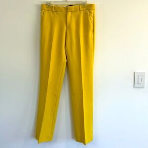 Yellow Banana Republic Logan trouser sz 4